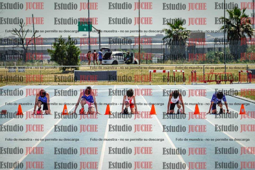 Fotos de los 50 m llanos de varones