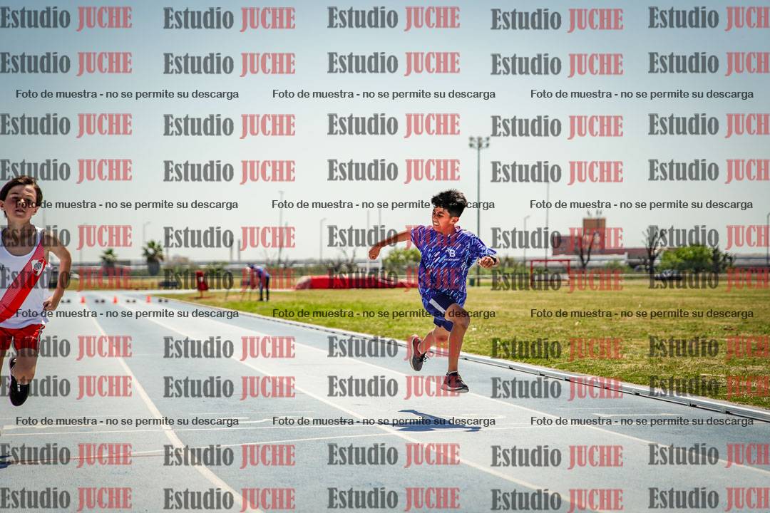 Fotos de los 50 m llanos de varones