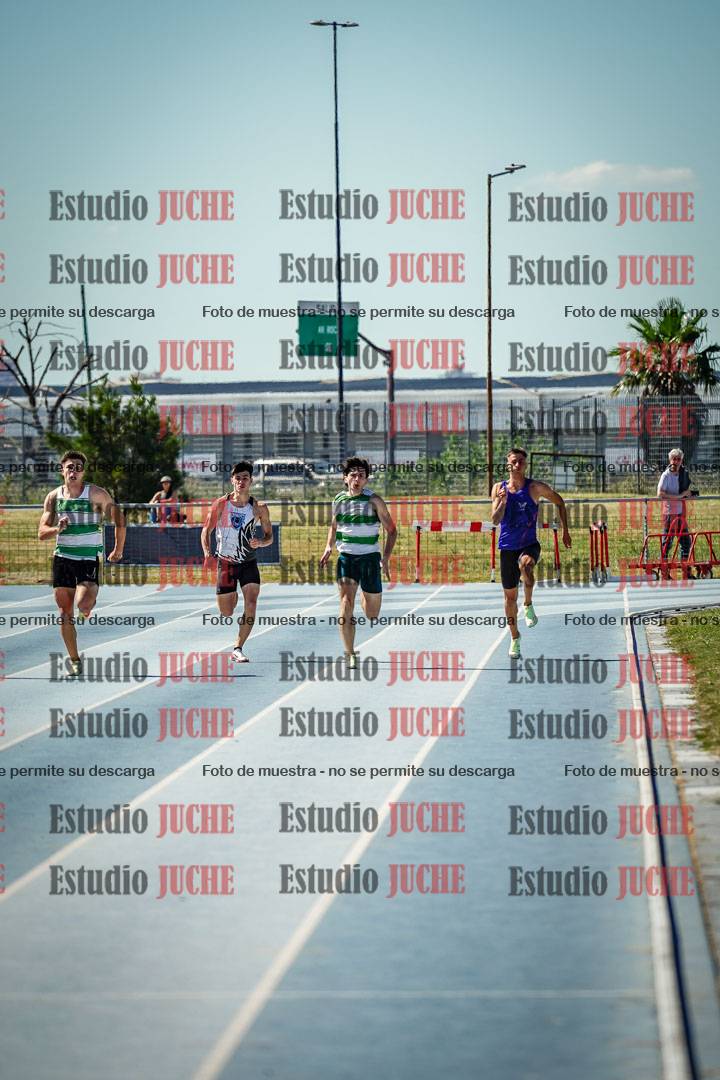 Fotos de los 200 m llanos de varones