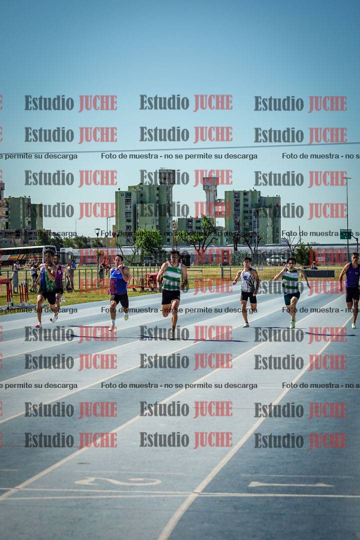Fotos de los 200 m llanos de varones