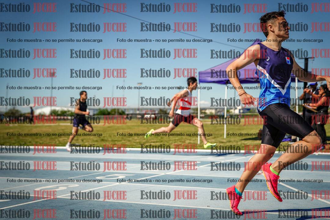 Fotos de los 200 m llanos de varones