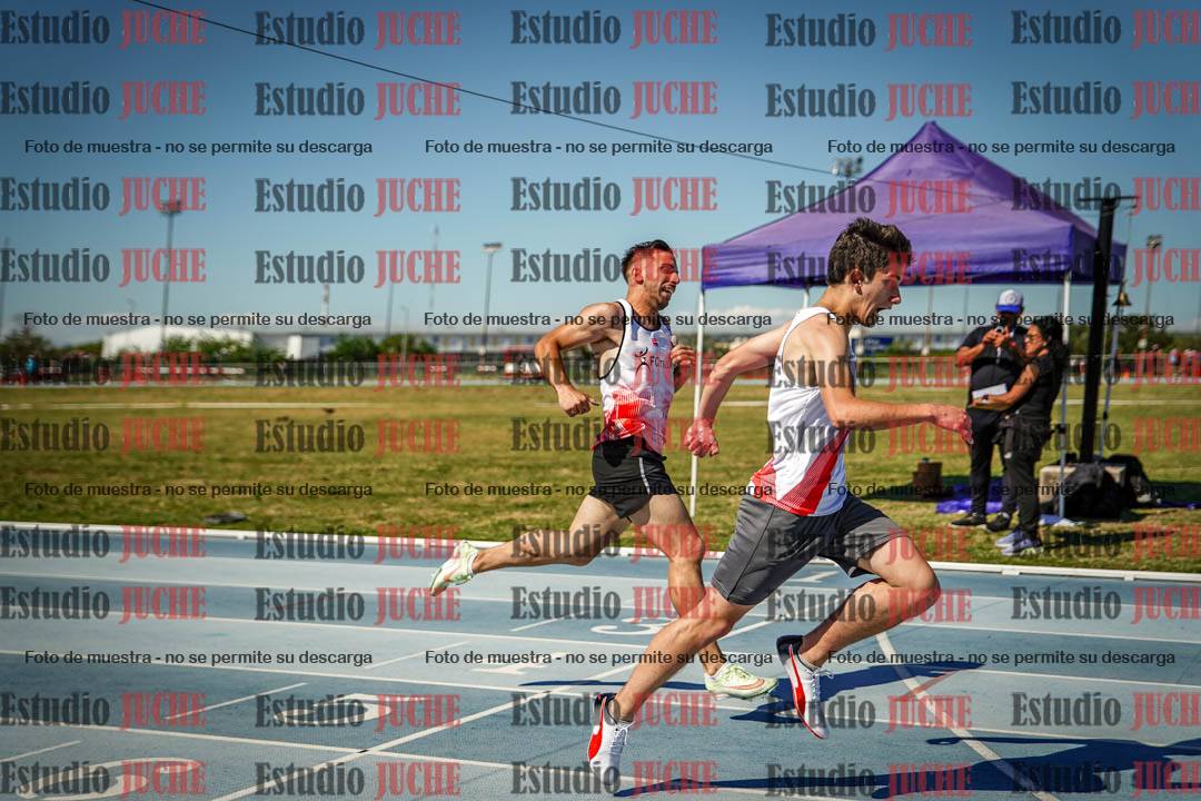 Fotos de los 200 m llanos de varones