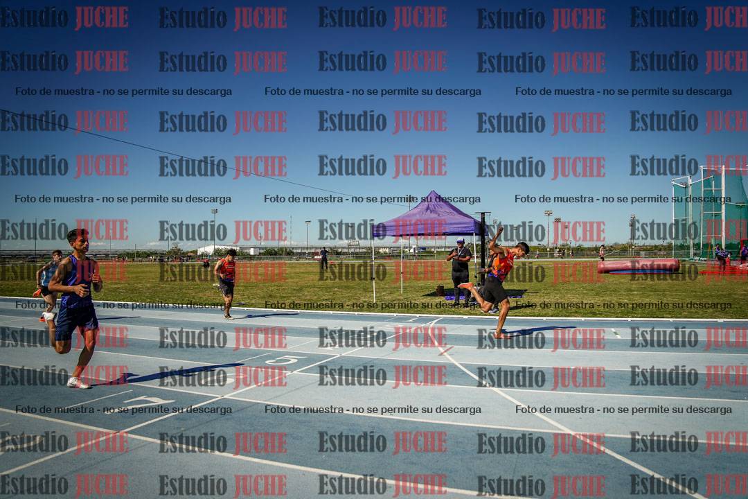 Fotos de los 200 m llanos de varones