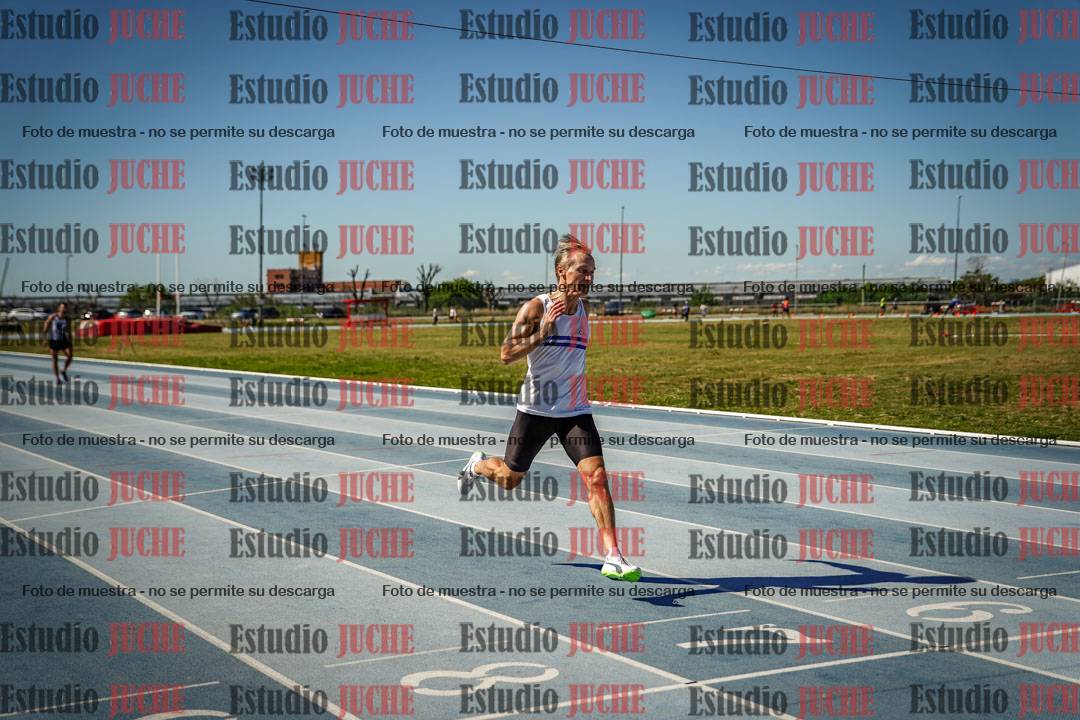 Fotos de los 200 m llanos de varones