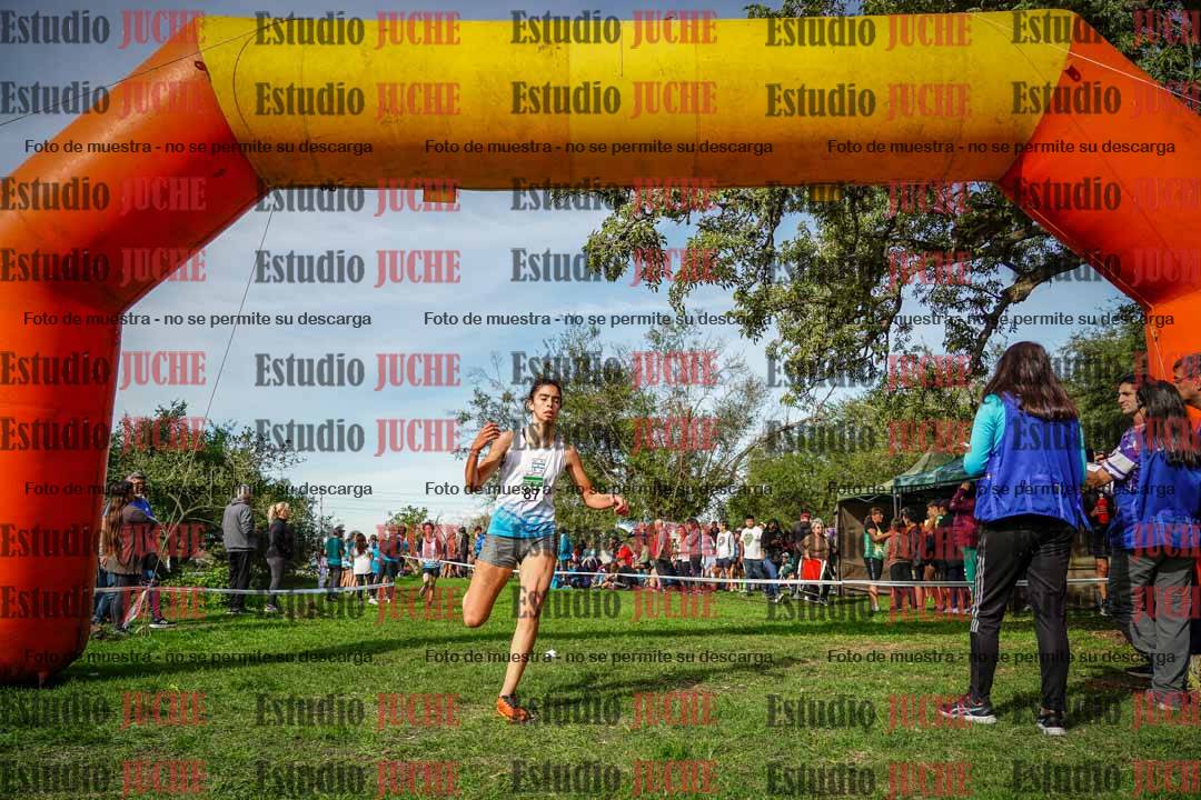 Fotos de la llegada del cross de 2000 m