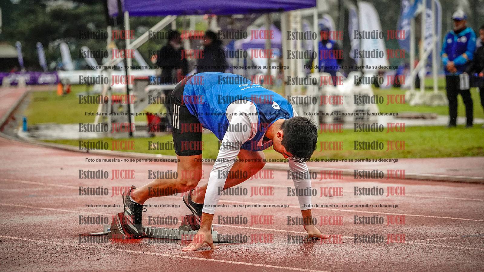 Fotos de los 400 m de varones
