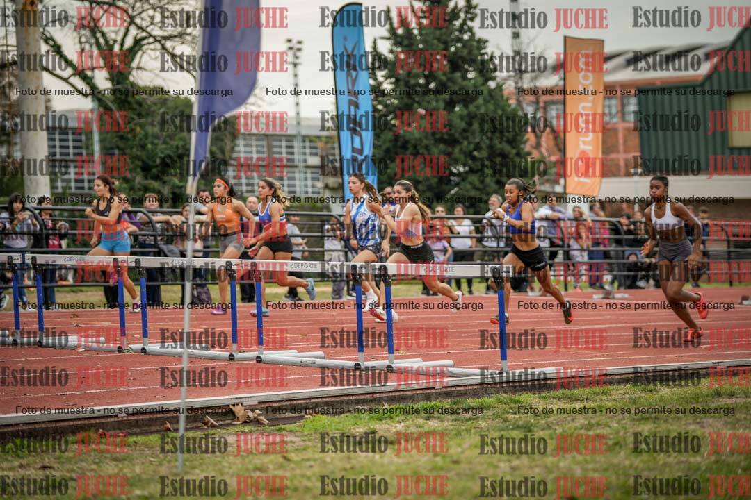 Fotos de los 100 m con vallas de mujeres - FINAL