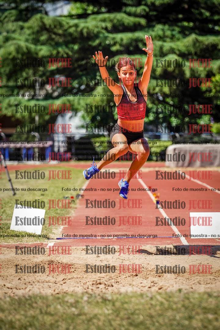 Fotos del salto en largo de mujeres - U14