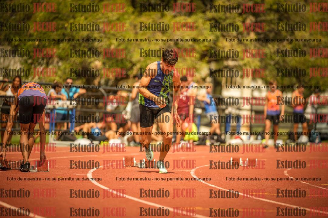 Fotos de los 200 m llanos de varones