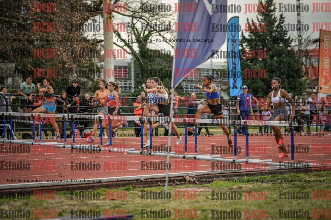 Fotos de los 100 m con vallas de mujeres - FINAL