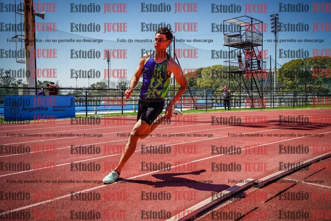 Fotos de los 200 m llanos de varones