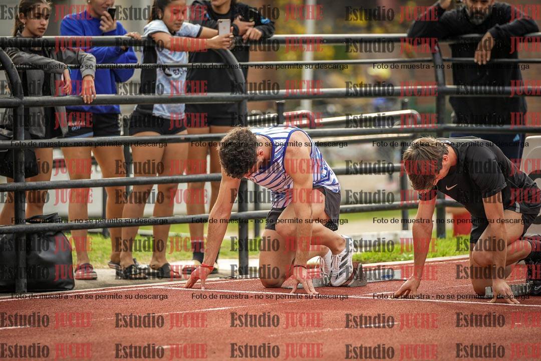 Fotos de los 110 m con vallas de varones - FINAL