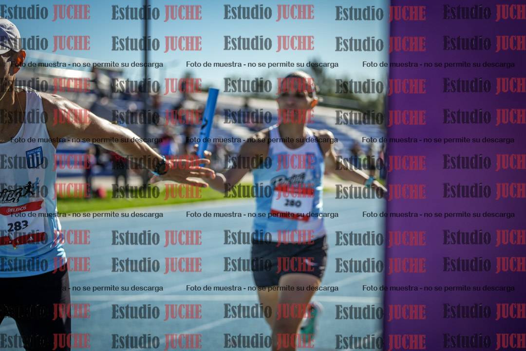 Fotos durante los relevos