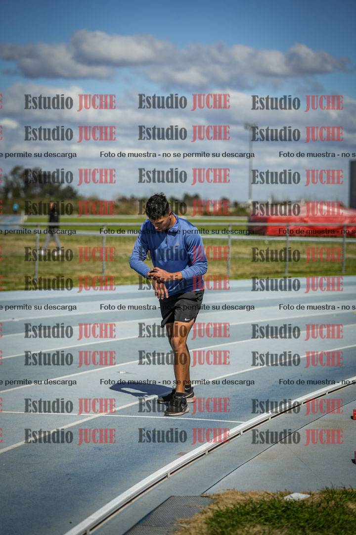 Fotos de los 1500 m llanos de varones - decatlón 10