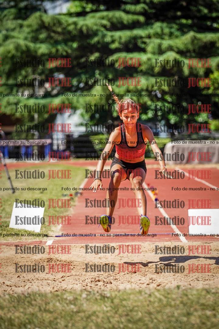 Fotos del salto en largo de mujeres - U14