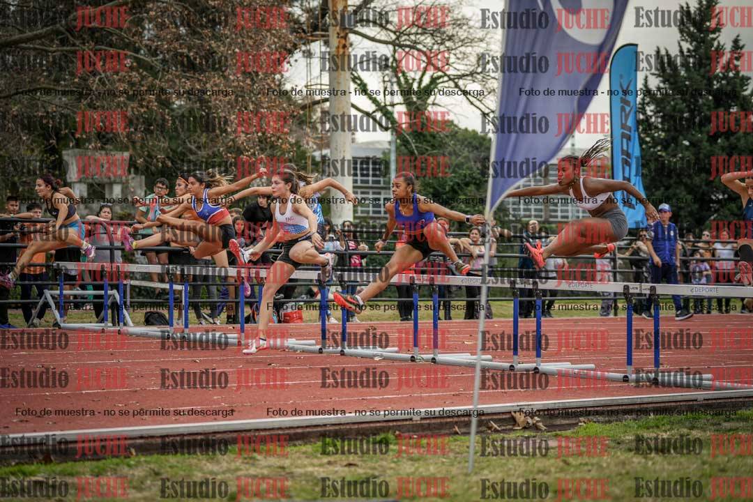 Fotos de los 100 m con vallas de mujeres - FINAL