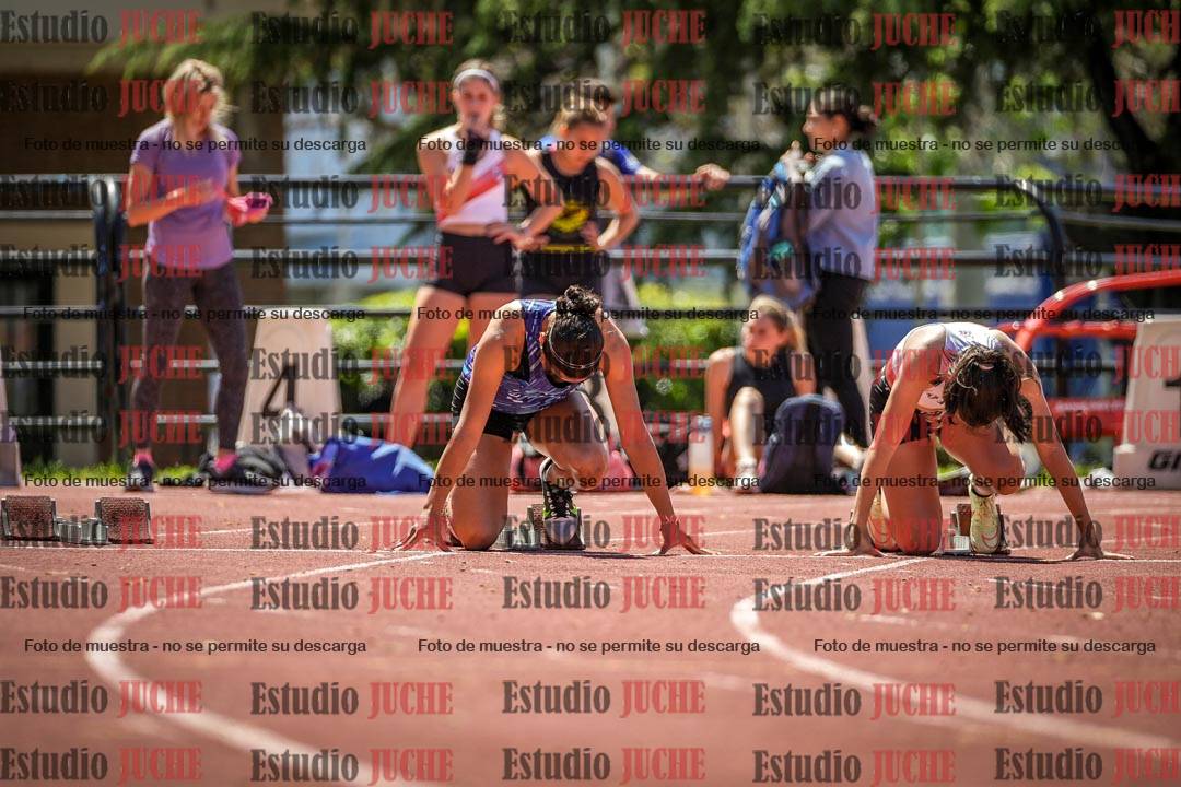 Fotos de los 100 m llanos de mujeres