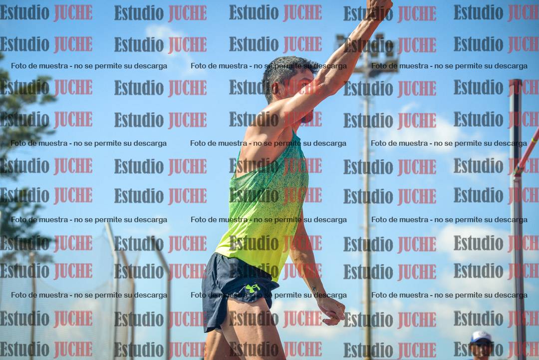 Fotos del salto en alto de varones