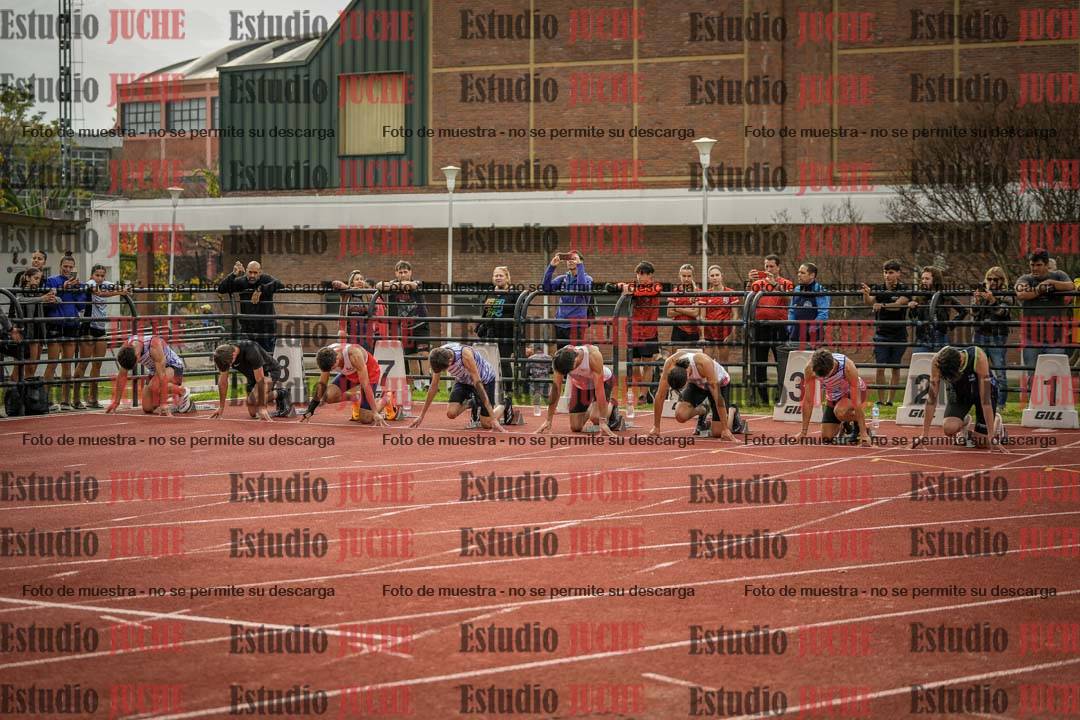 Fotos de los 110 m con vallas de varones - FINAL