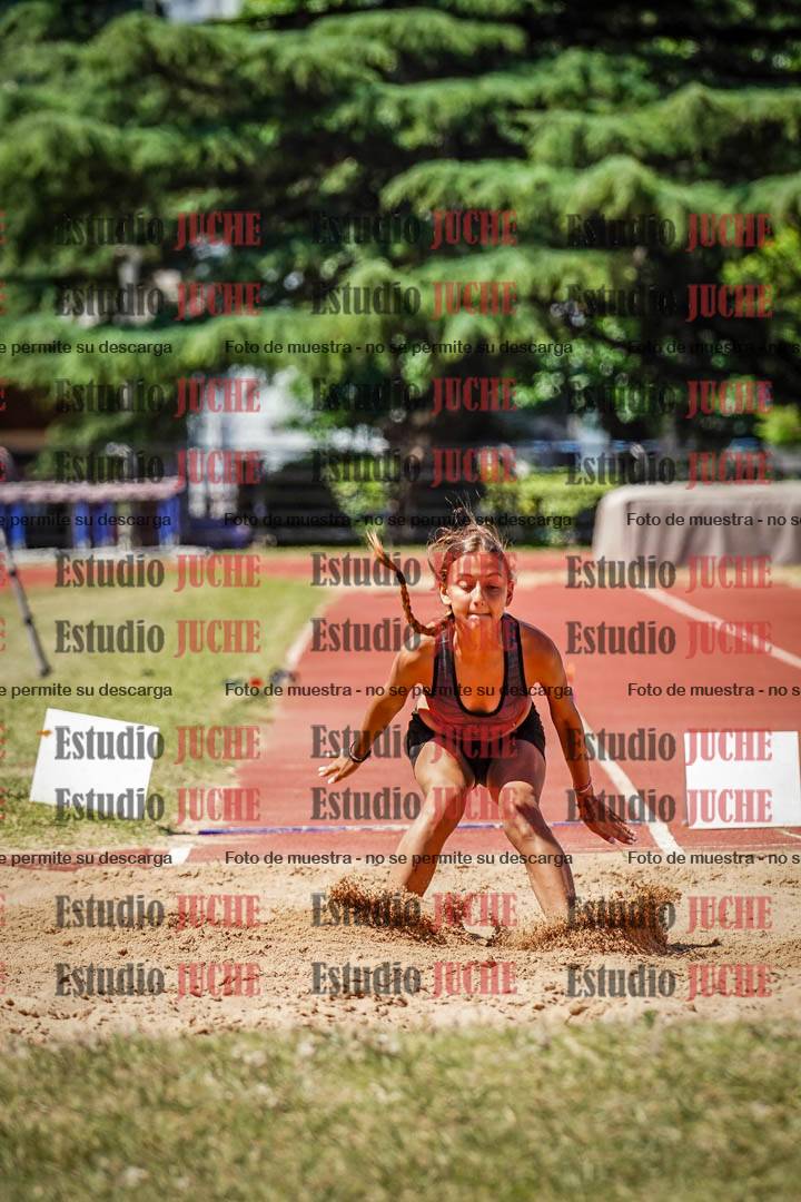 Fotos del salto en largo de mujeres - U14