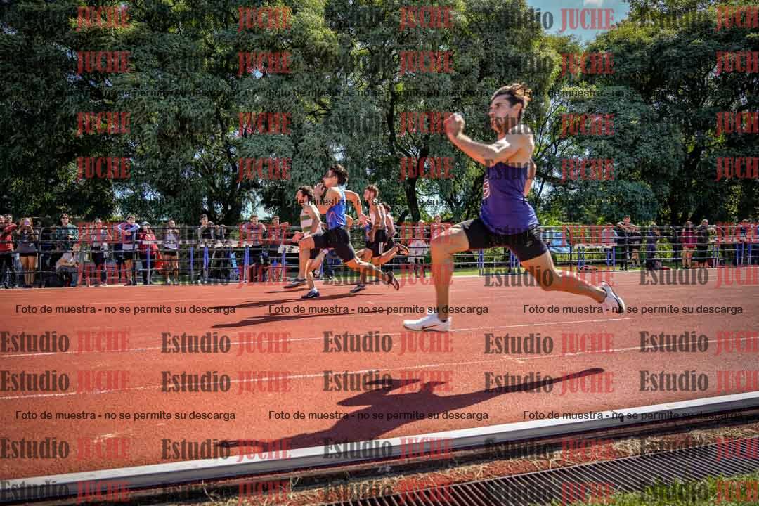 Fotos de los 100 m de varones