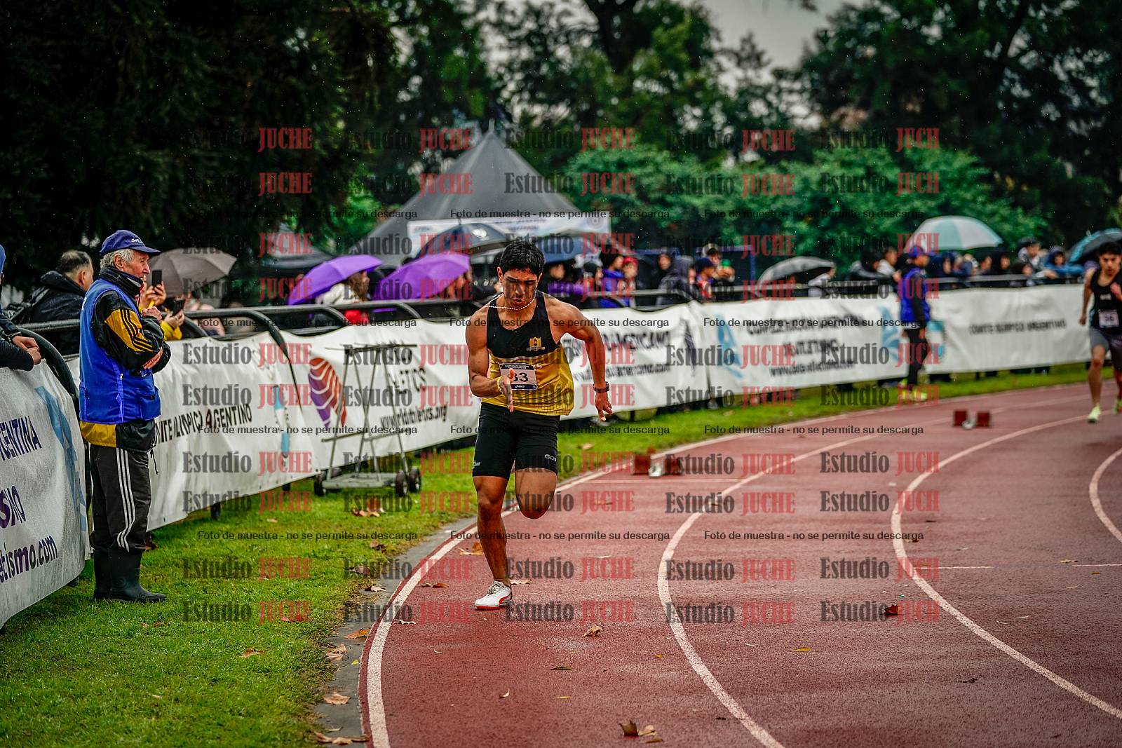 Fotos de los 400 m de varones