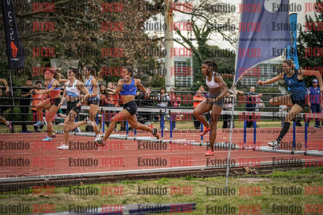 Fotos de los 100 m con vallas de mujeres - FINAL