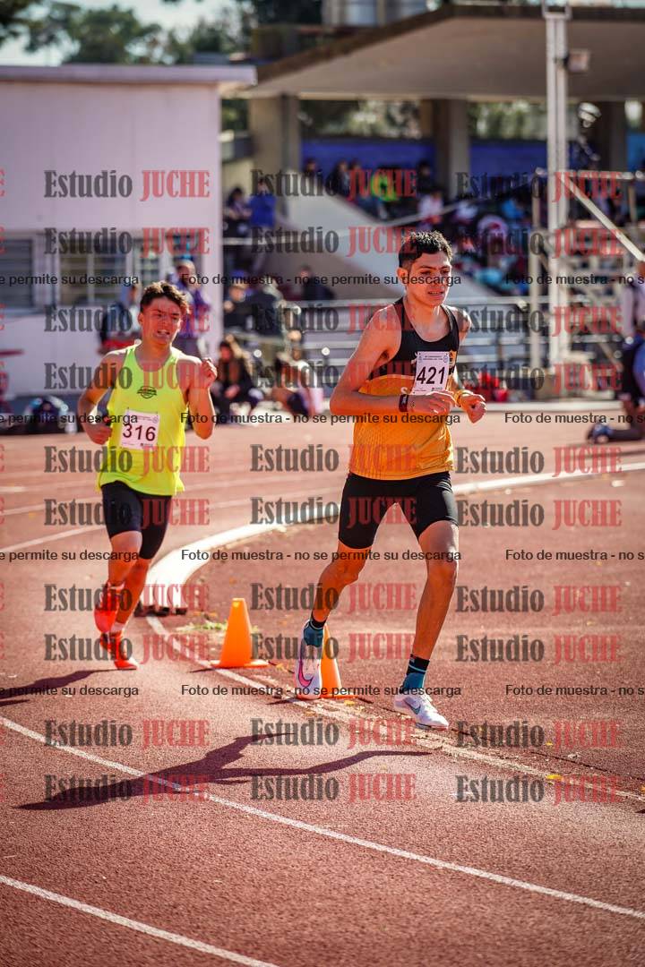 Fotos de los 800 m llanos de varones