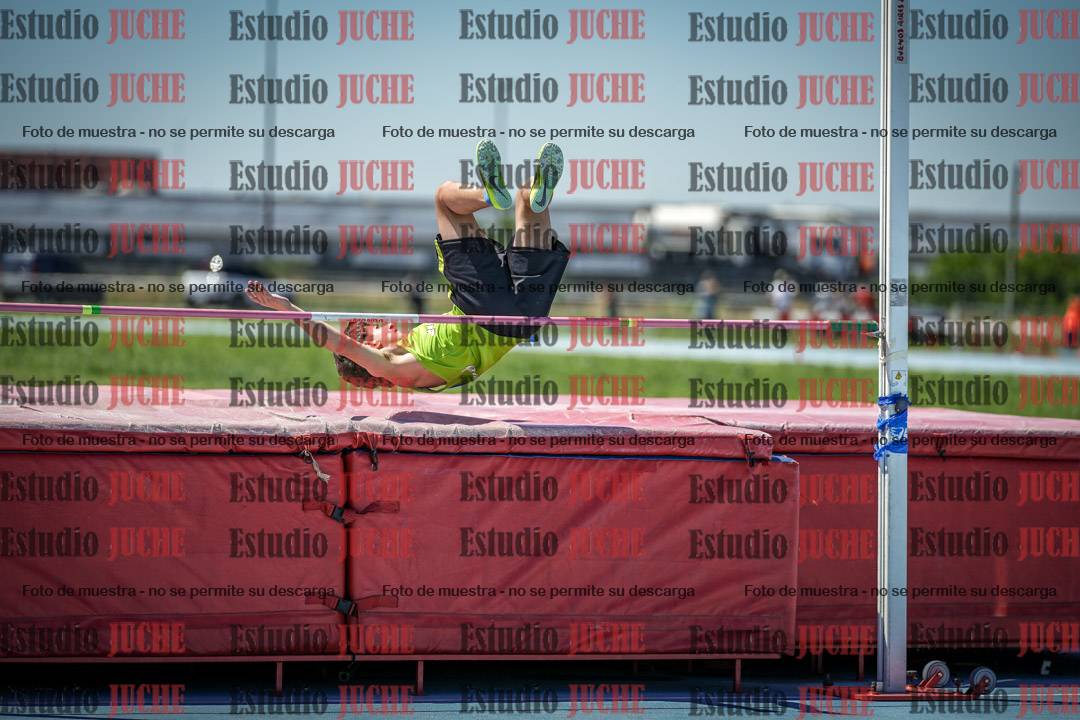 Fotos del salto en alto de varones - U14