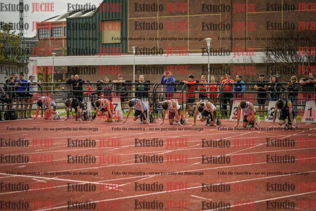 Fotos de los 110 m con vallas de varones - FINAL