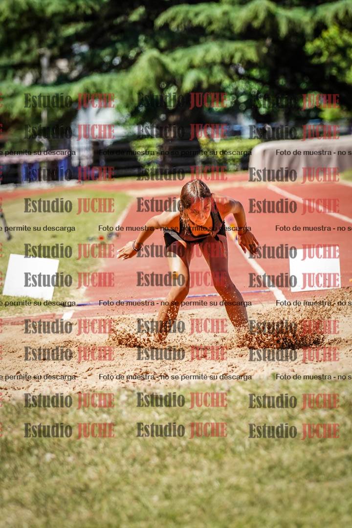 Fotos del salto en largo de mujeres - U14