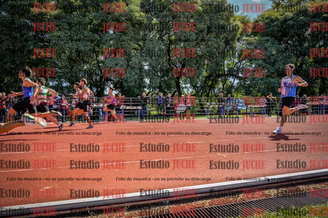 Fotos de los 100 m de varones