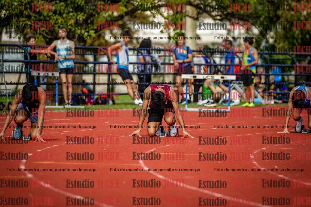 Fotos de los 200 m llanos de varones