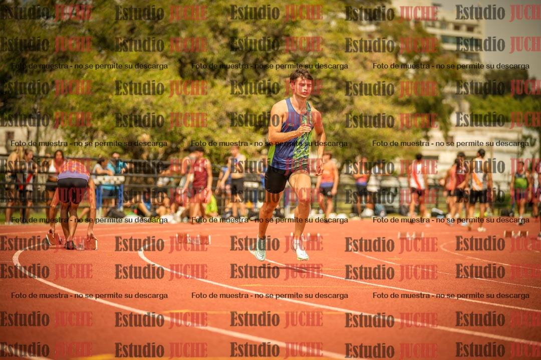 Fotos de los 200 m llanos de varones