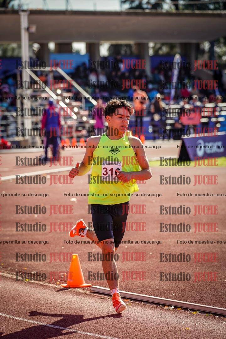 Fotos de los 800 m llanos de varones