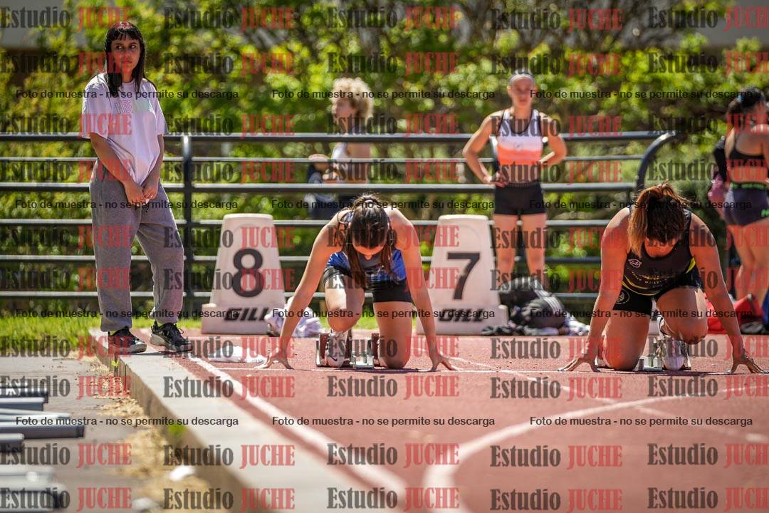 Fotos de los 100 m llanos de mujeres