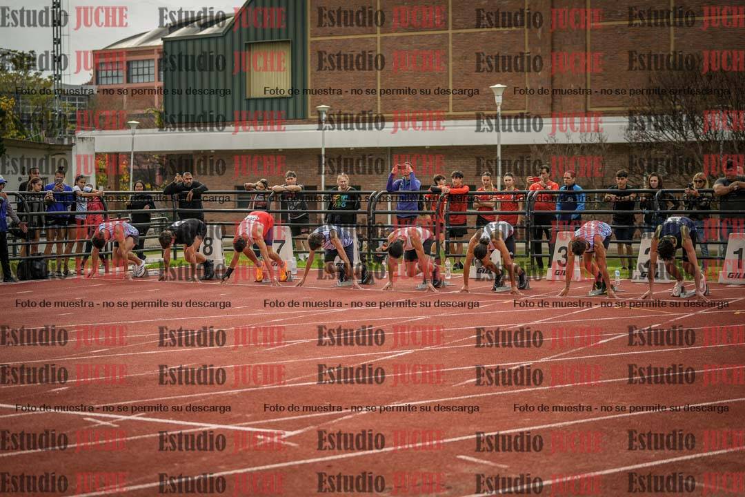 Fotos de los 110 m con vallas de varones - FINAL