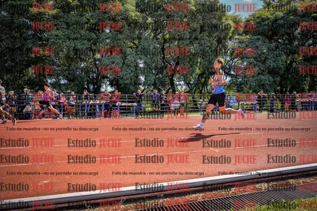 Fotos de los 100 m de varones