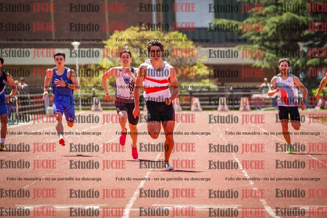 Fotos de los 200 m llanos de varones