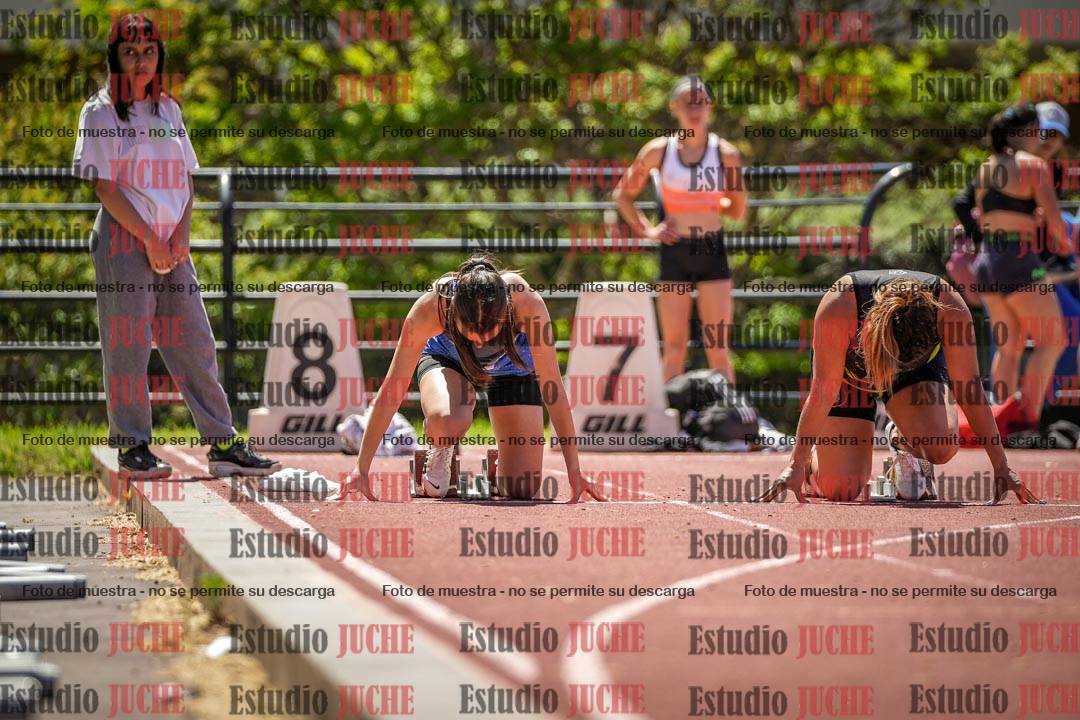 Fotos de los 100 m llanos de mujeres