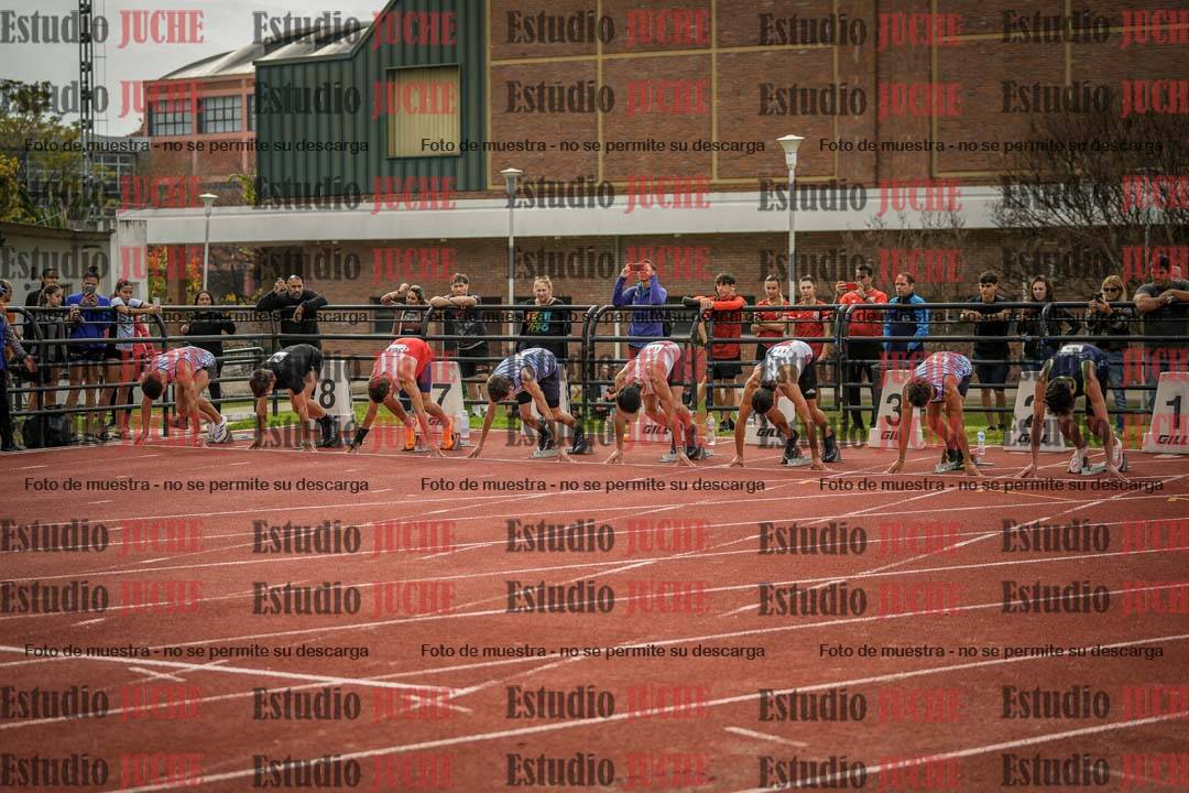 Fotos de los 110 m con vallas de varones - FINAL