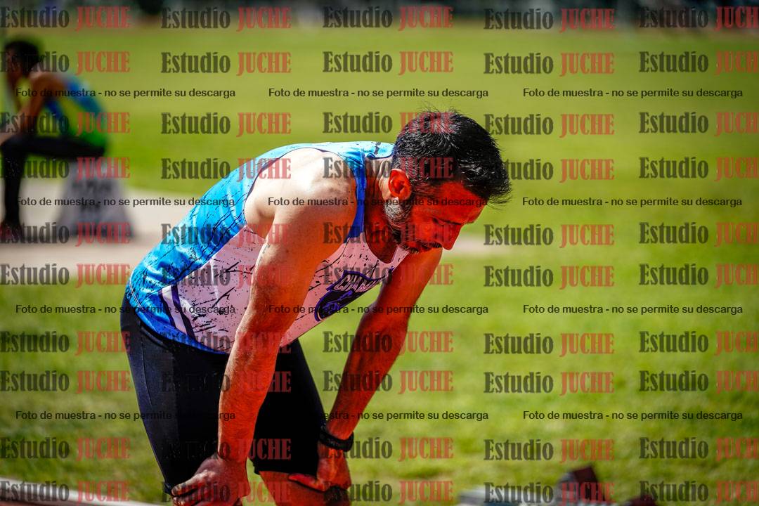 Fotos de los 400 m llanos de varones