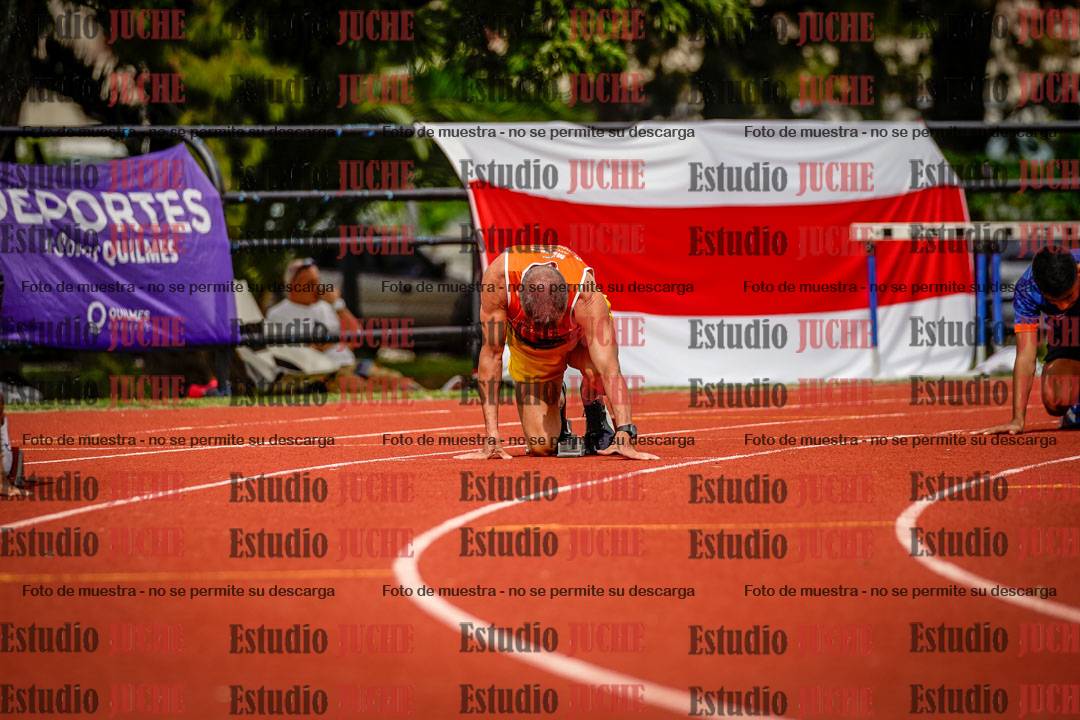 Fotos de los 200 m de varones