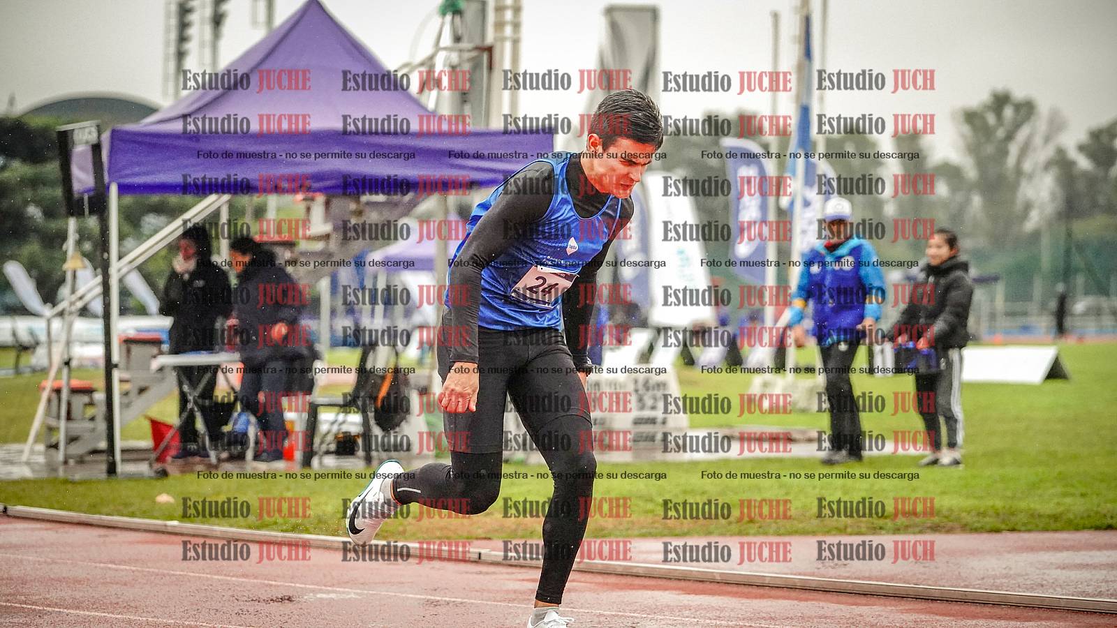 Fotos de los 400 m de varones
