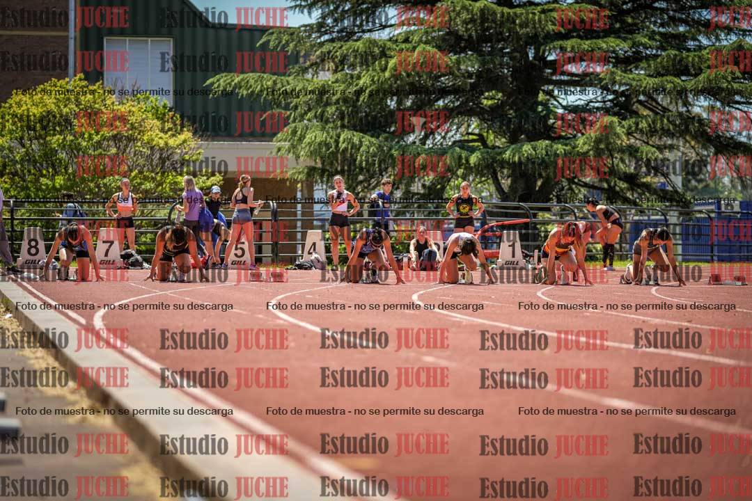 Fotos de los 100 m llanos de mujeres