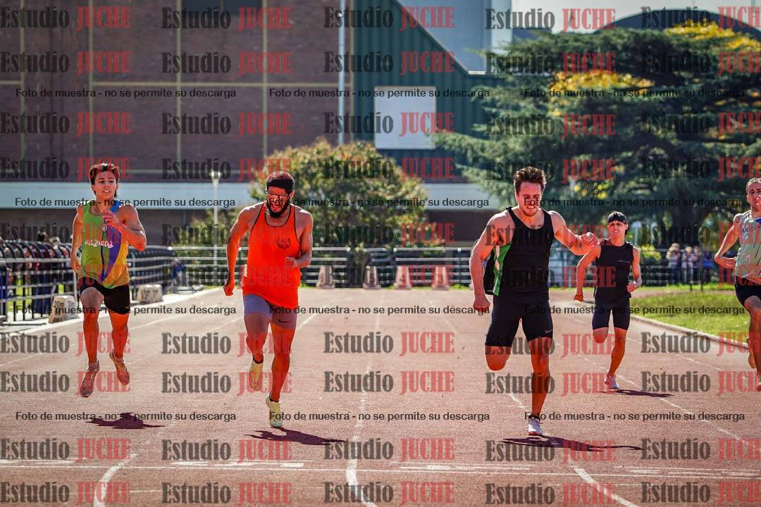 Fotos de los 200 m llanos de varones