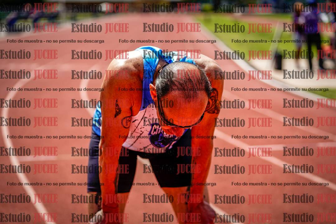 Fotos de los 400 m llanos de varones