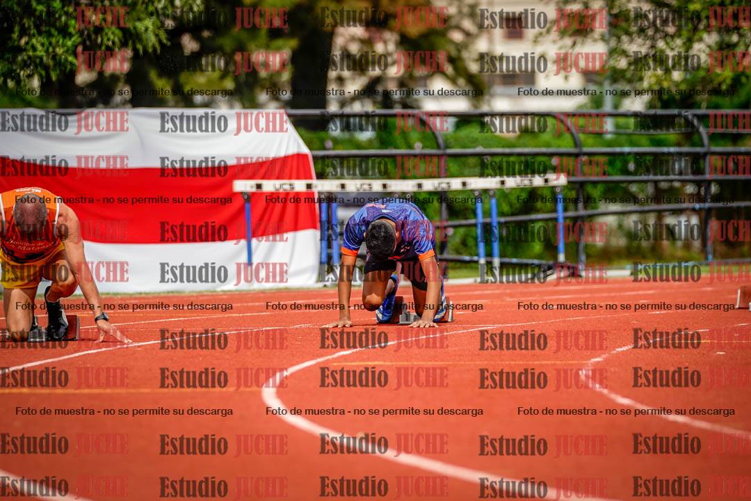 Fotos de los 200 m de varones