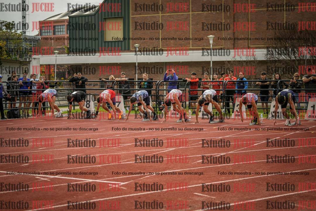 Fotos de los 110 m con vallas de varones - FINAL