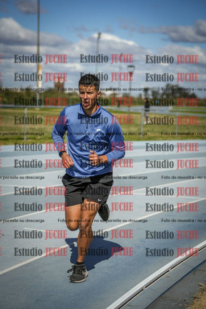 Fotos de los 1500 m llanos de varones - decatlón 10